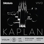 Kaplan KV31444M  Vivo Violin G String, 4/4 Scale, Medium Tension