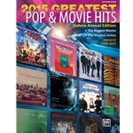 2015 Greatest Pop & Movie Hits [Piano] Book