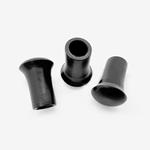 Danmar 520 Rubber Tips (3/8"-I.D.) 3-Pack For Stands, Spurs, Etc.