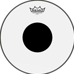 Remo CS031210 Controlled Sound Drum Head, 12 Inch Clear Black Dot, Batter