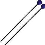 Innovative Percussion F2 Marimba Mallets, Hard, Purple Yarn, IP Fundamental Series