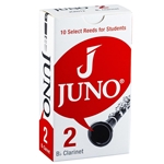 Juno JCR012 Bb Clarinet, Box of 10 Reeds, 2