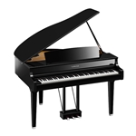 Yamaha CLP895GP Clavinova Traditional Digital Grand Piano with Bench, Polished Ebony