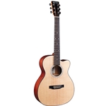 Martin 000CJR-10E Junior Series Auditorium Acoustic-Electric Guitar - Spruce/Sapele w/Gig Bag