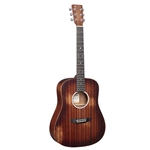 Martin DJR-10E-STM Junior Series StreetMaster® Dreadnought Acoustic-Electric Guitar - Sapele w/Gig Bag