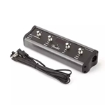 Fender 008-0996-000 4-Button Footswitch : Preset Up Down - Quick Access - Effects On/Off - or Tap Tempo - with 1/4" Jack