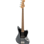 Squier 0378501569 Affinity Series Jaguar Electric Bass Guitar H, Charcoal Frost Metallic