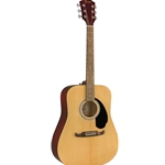 Fender 0971210521 FA-125 Dreadnought Acoustic Guitar w/Gig Bag - Natural