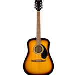 Fender 0971210732 FA-125 Dreadnought Acoustic Guitar w/Gig Bag - Sunburst