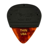 Fender 1985351700 Mojo Grip Picks - Celluloid - Thin - 3-Pack - Tortoiseshell