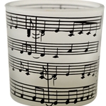 AM Gifts  19810 Sheet Music Tea Light