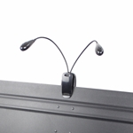 Hamilton Stands KB9502 Dual Gooseneck Music Stand Light