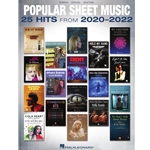 Popular Sheet Music 25 Hits from 2020-2022