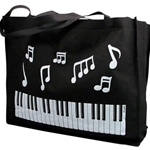 AM Gifts  4932 Reusable Keyboard Notes Tote Bag