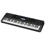 Yamaha PSRE383 61-Key Mid-Range Portable Keyboard w/PA130 Power Adapter.