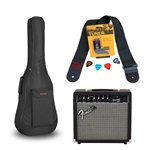 NW Music F20GPKGSTD Standard Fender 20 Watt Electric Guitar Package