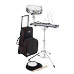 Vic-Firth V7806-U Vic Firth Virtuoso Performer Snare Bell Kit with Wheeled Bag