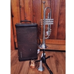 Bach 180S37 Professional Bb Stradivarius Silver Trumpet With Case - Pre-Owned