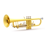 Eldon by Antigua TR-2130-U Bb Trumpet, Lacquer Finish with Red Brass Mouthpiece and Case