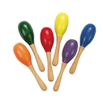 NW Music 27/1070 Small Painted Maraca Pair