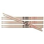 Vic-Firth P5A.3-5A.1 5A Drum Sticks Value Pack - Buy 3 Get 1!