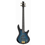 Ibanez GSR200PCTMU GIO Electric Bass Guitar, Transparent Marine Burst