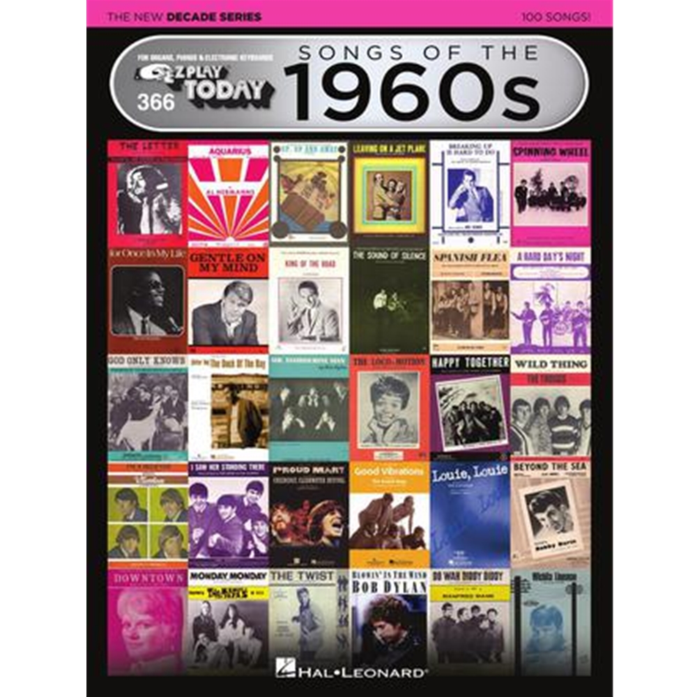 EZ Play Songs of the 1960s - The New Decade Series