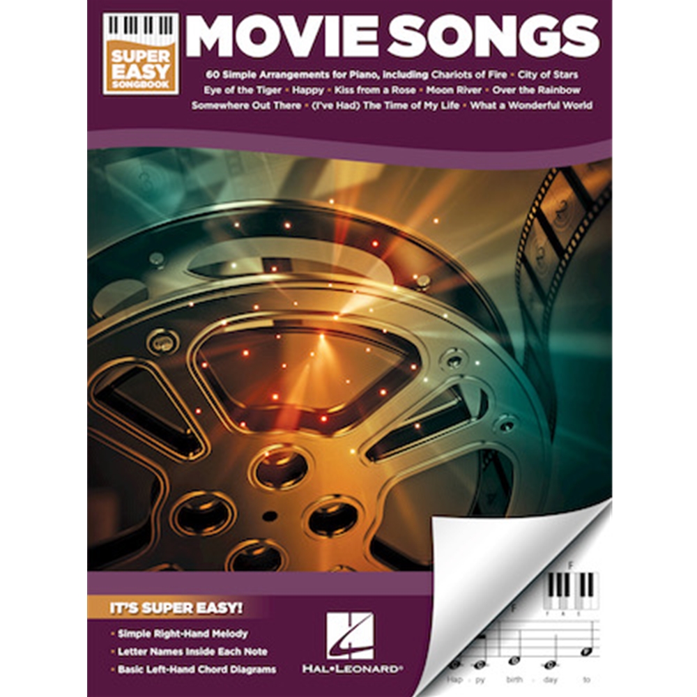 Movie Songs - Super Easy Songbook