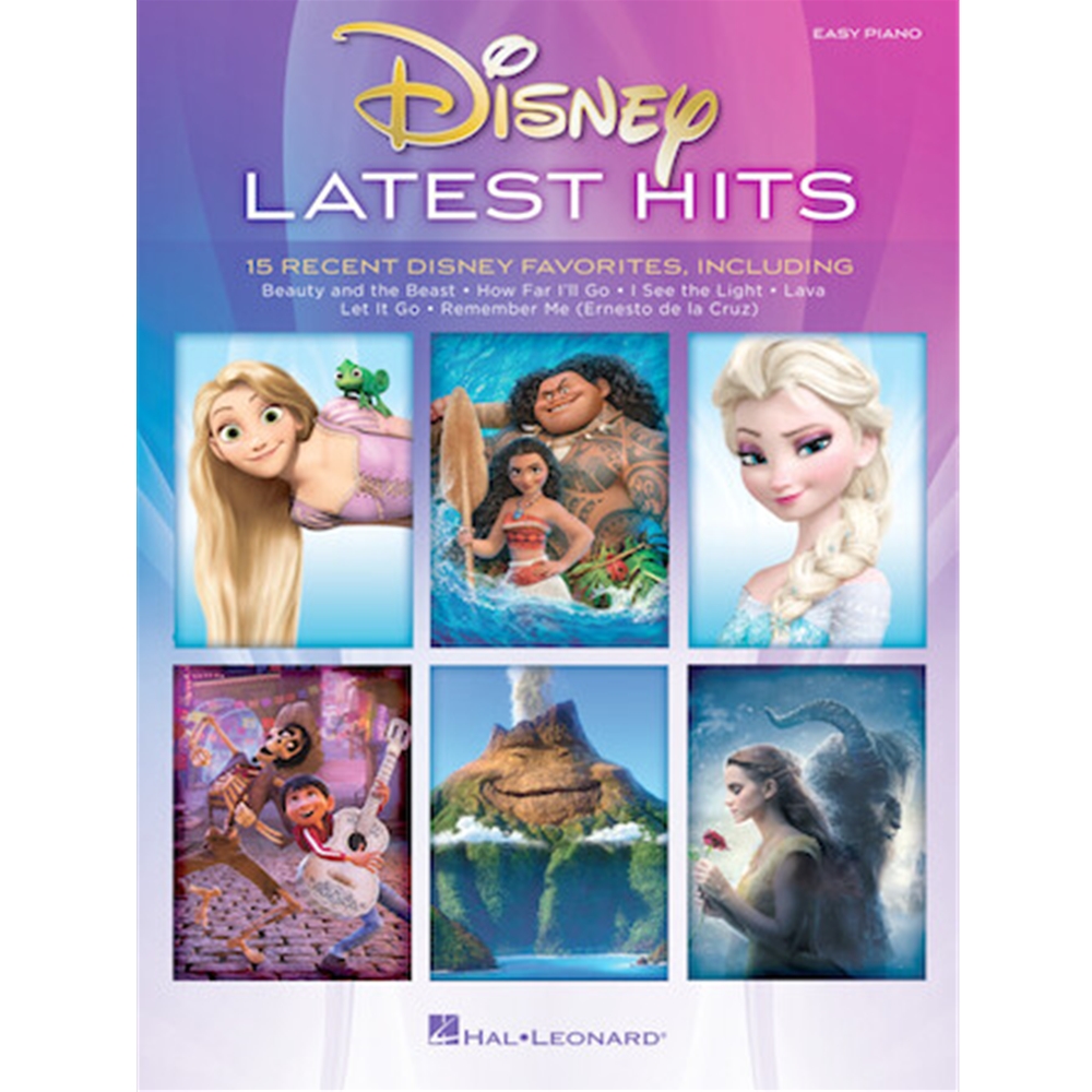 Disney Latest Hits Easy Piano