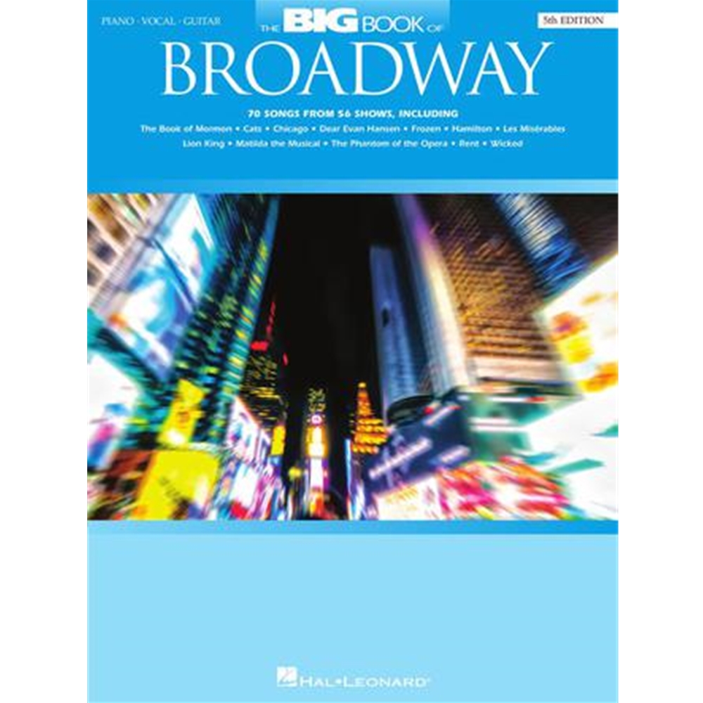 The Big Book of Broadway Piano/Vocal/Guitar– 5th Edition