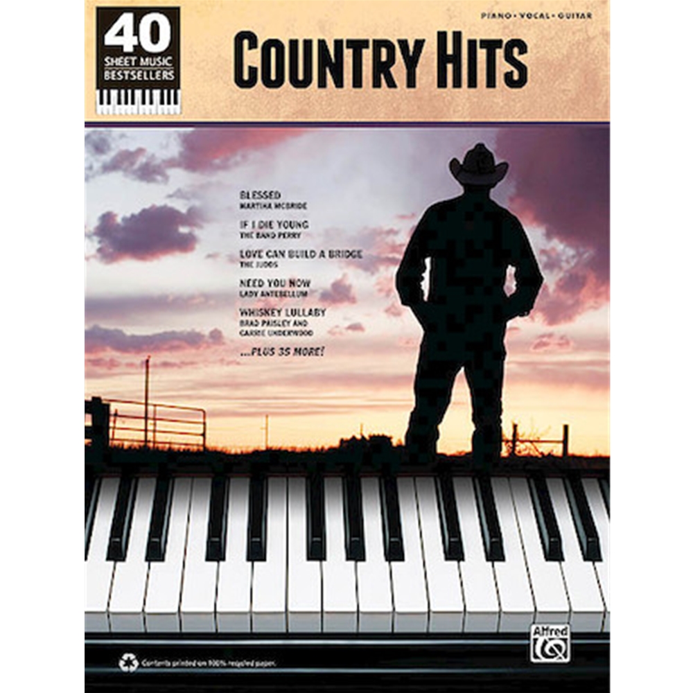 40 Country Hits Piano/Vocal/Guitar