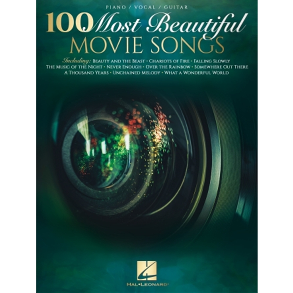 100 Most Beautiful Movie Songs Piano/Vocal/Guitar