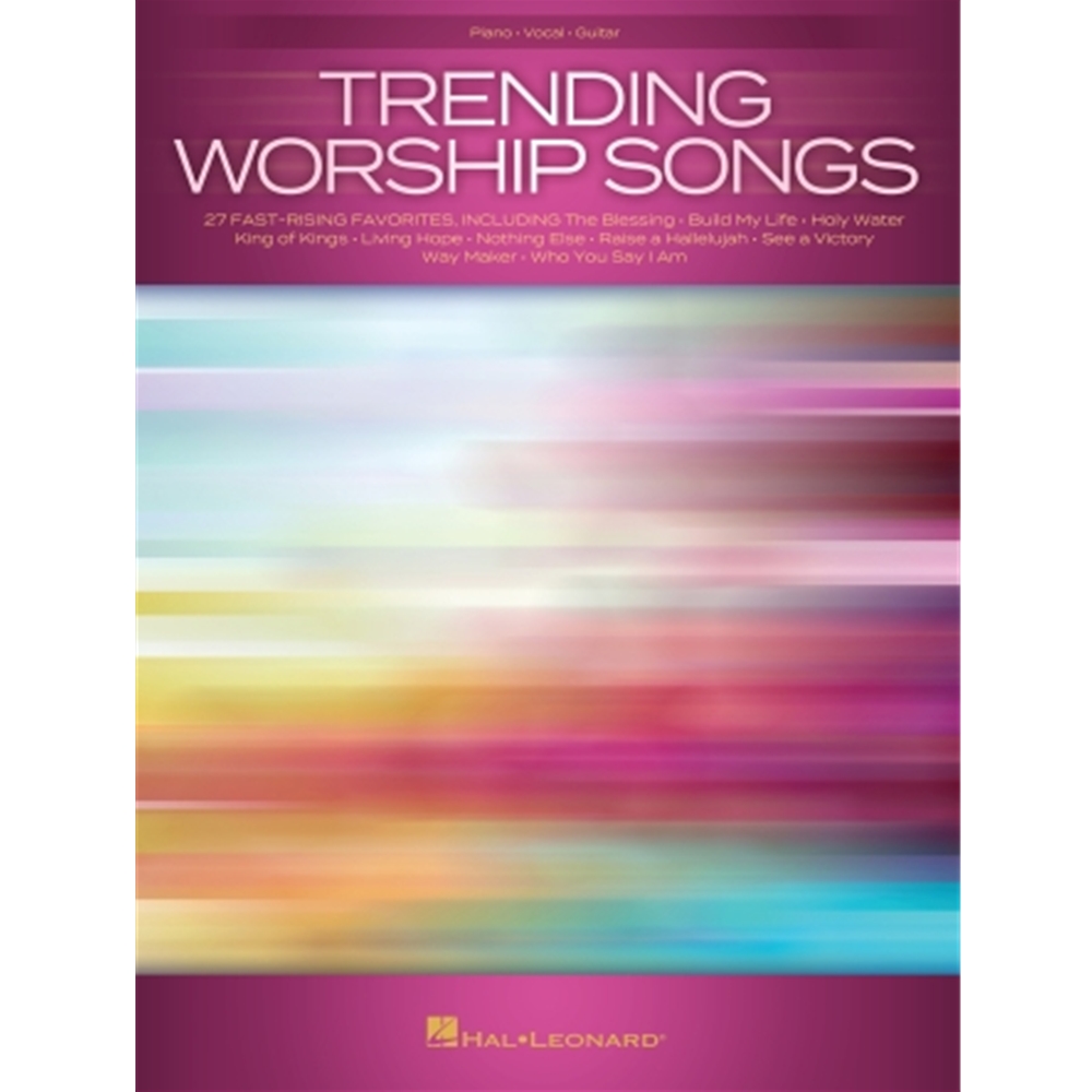 Trending Worship Songs Piano/Vocal/Guitar