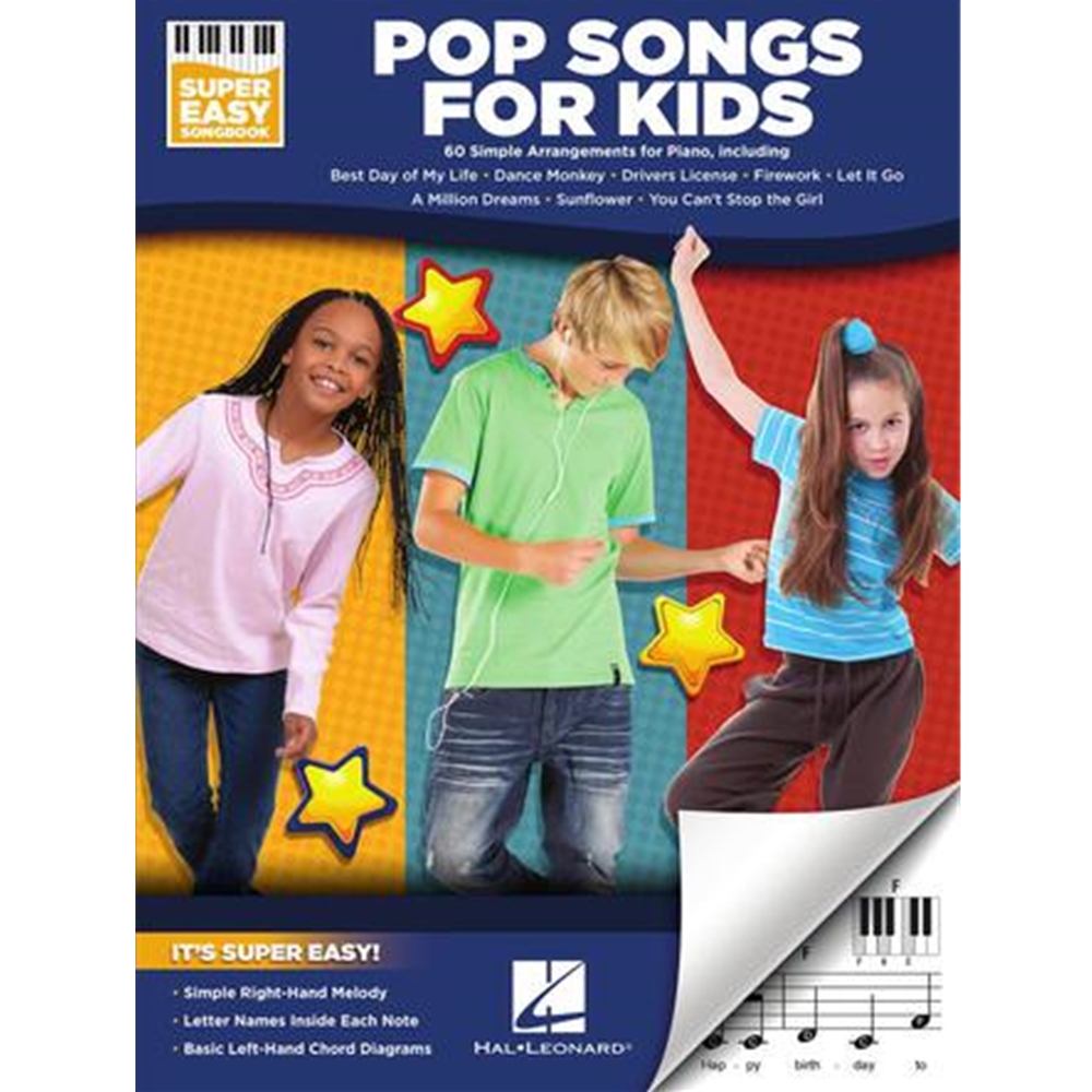 Pop Songs For Kids – Super Easy Songbook