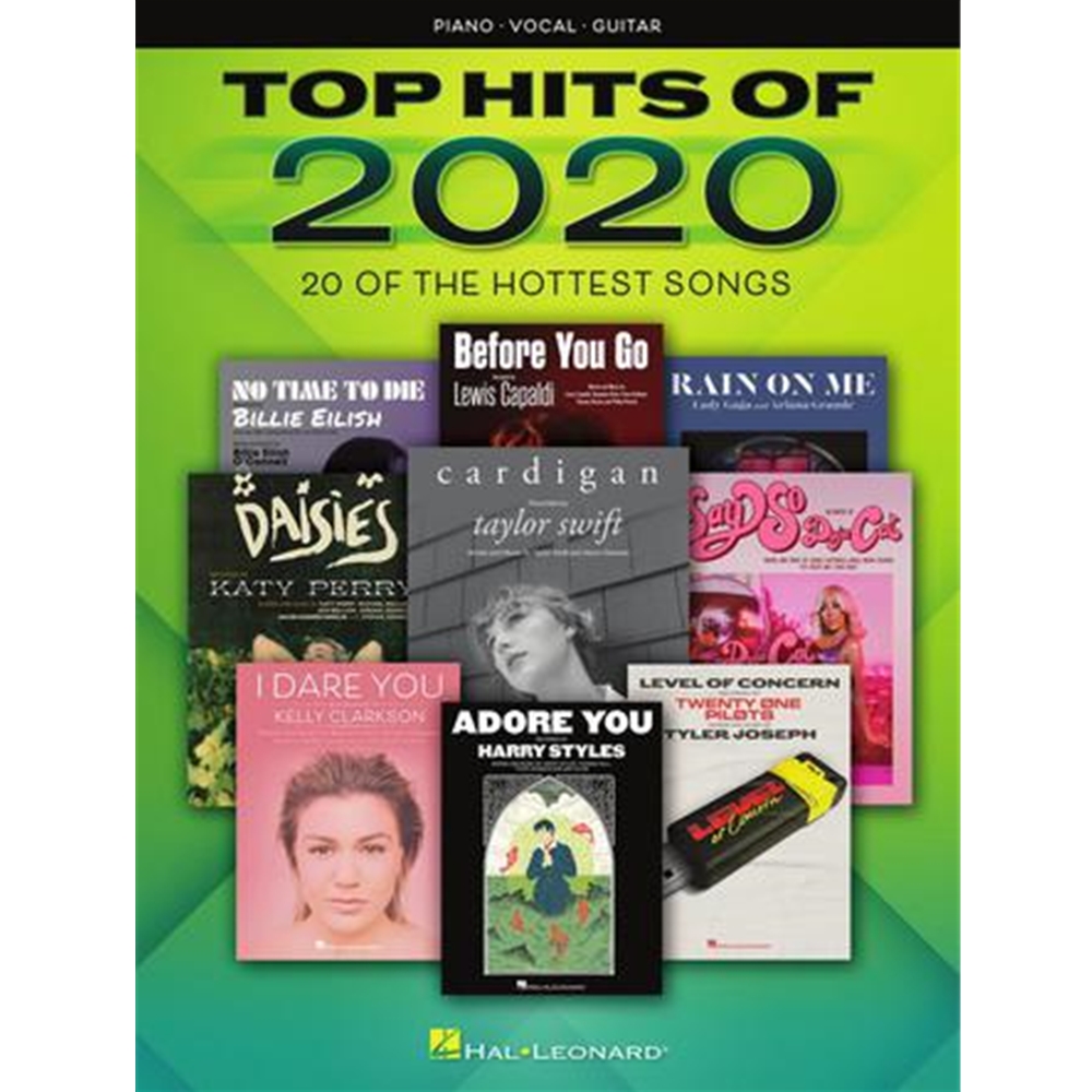 Top Hits of 2020 Piano/Vocal/Guitar