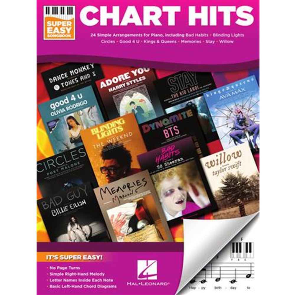 Chart Hits – Super Easy Piano