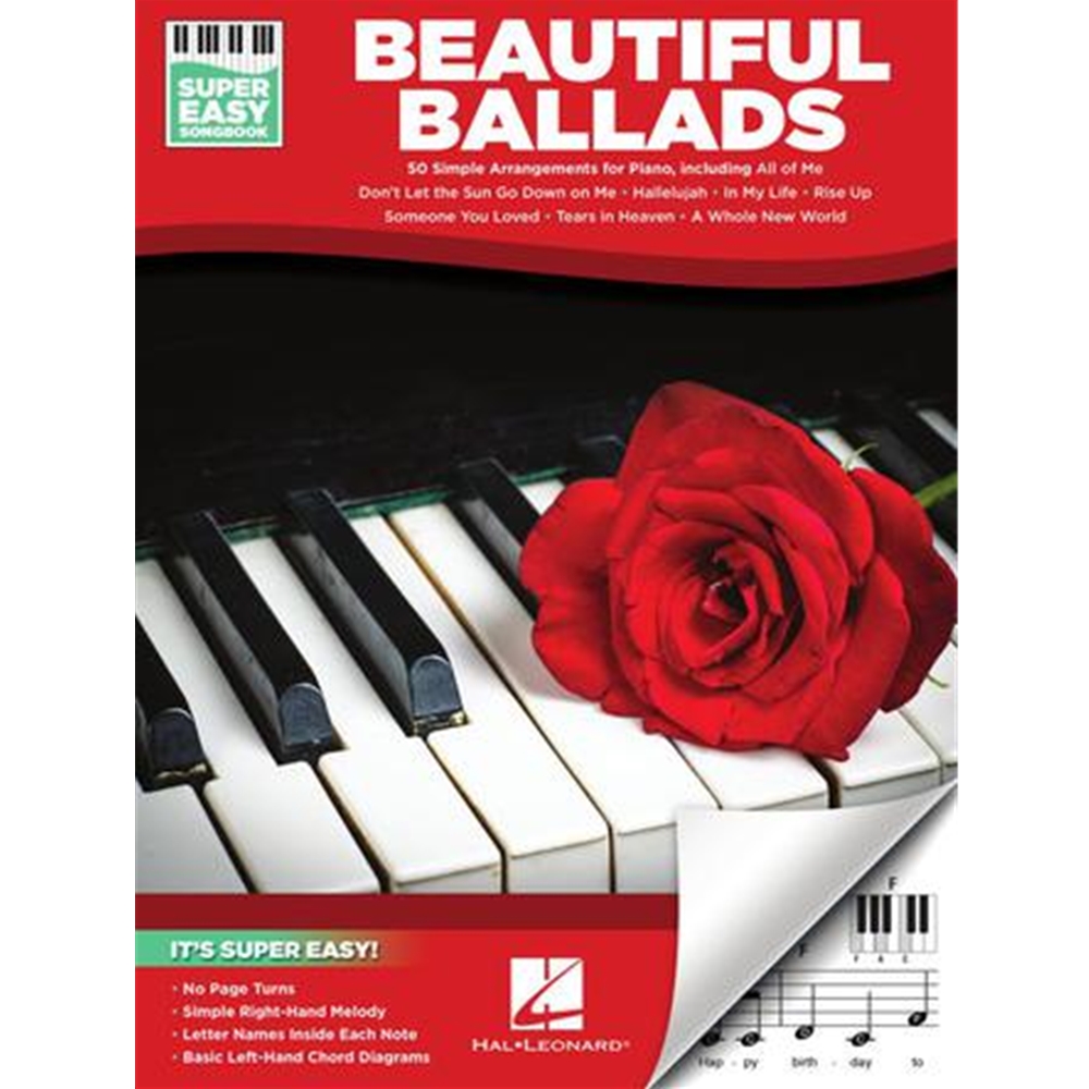 Beautiful Ballads – Super Easy Songbook