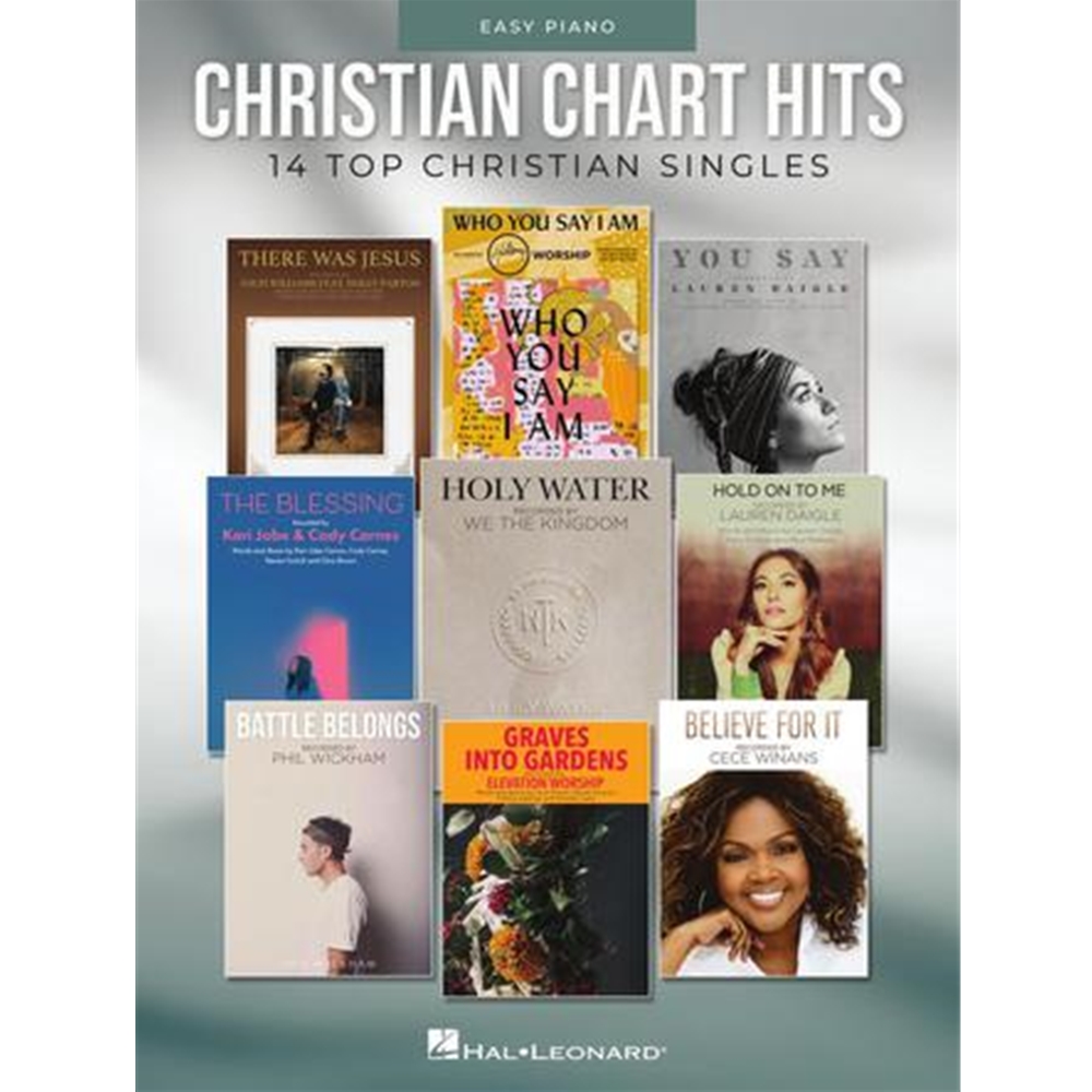 Christian Chart Hits - 14 Top Christian Singles Easy Piano