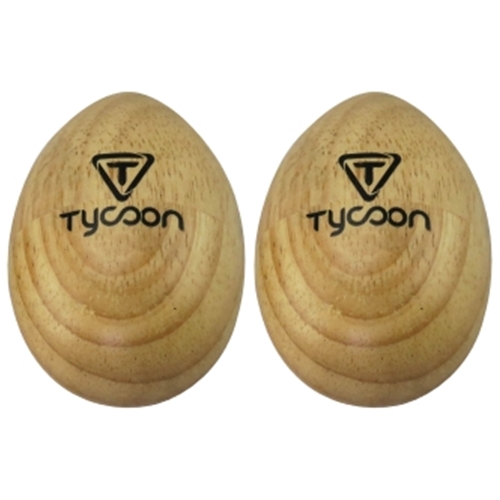 Tycoon  00755589 Large Wooden Egg Shakers (Pair)