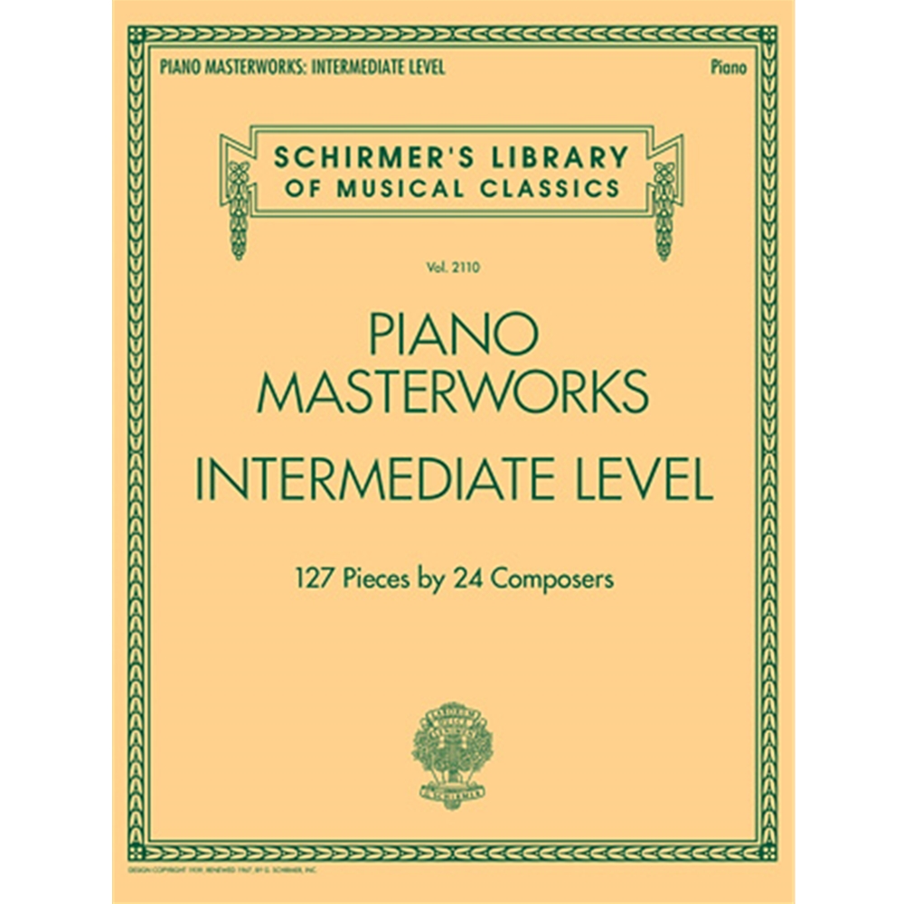 Piano Masterworks - Intermediate Level