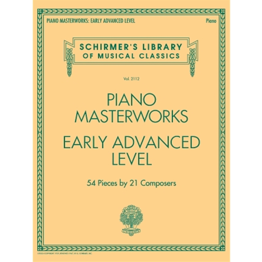 Piano Masterworks - Early Advanced Level