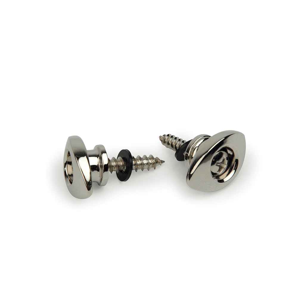 Planet Waves PWEEP202 Elliptical End Pins, Chrome