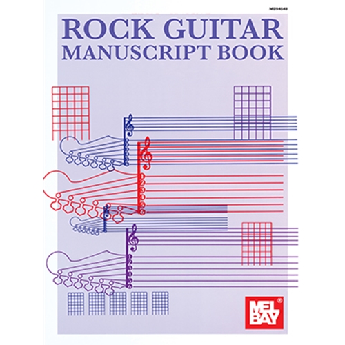 Rock Guitar Manuscript Book