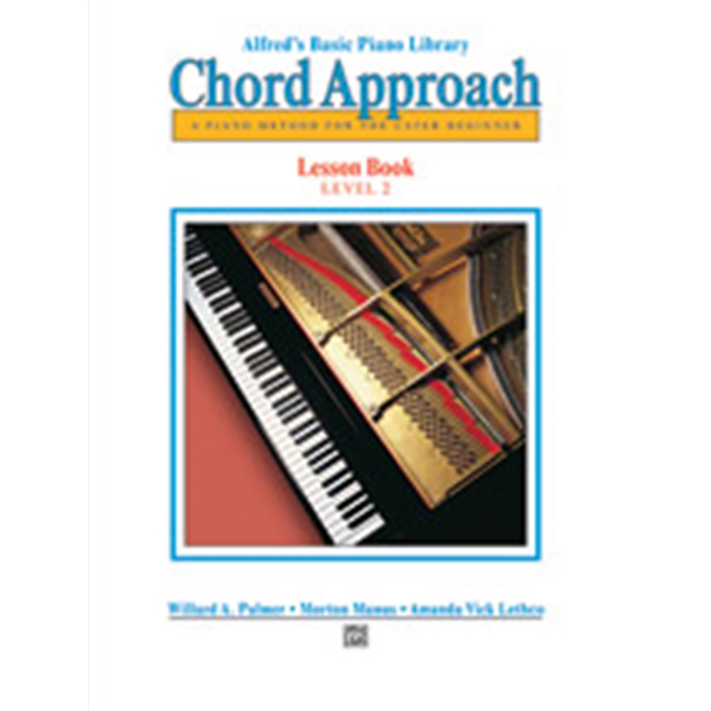 Alfred's Basic Piano: Chord Approach Lesson Book 2 [Piano] Book