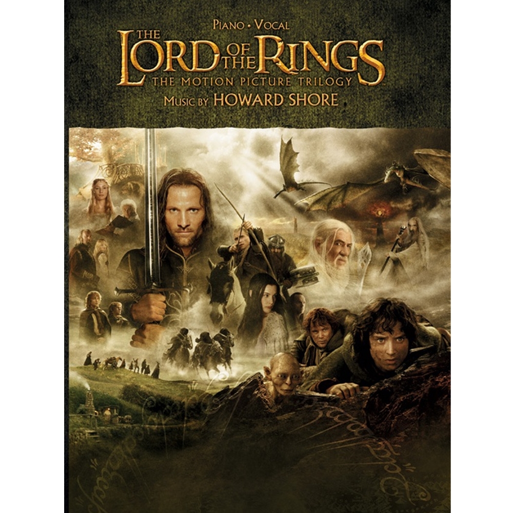 The Lord of the Rings Piano Vocal Book