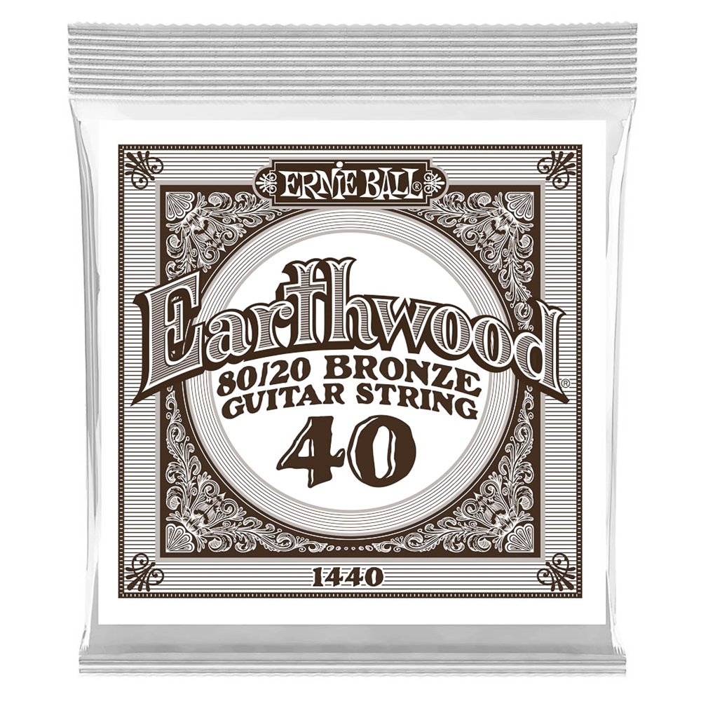 Ernie Ball 1440 .040 W Single Bronze Guitar String