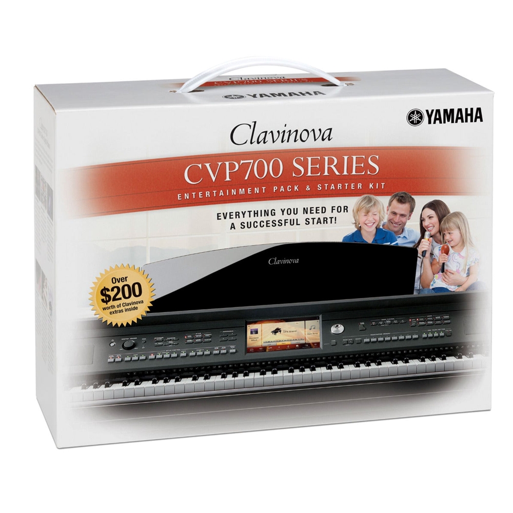 Yamaha CVP700SERIESE CVP700 Series Entertainment Pack & Starter Kit - $300 value - GREAT GIFT!