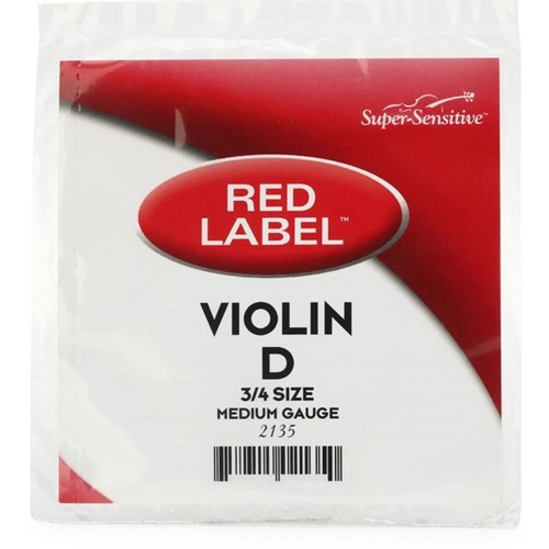 Super Sensitive 12135 String, Violin Ss 3/4 D