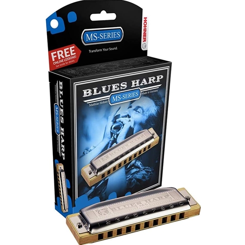 Hohner, Inc. 532BX-BF Blues Harp Harmonica B-Flat, Bb/A#