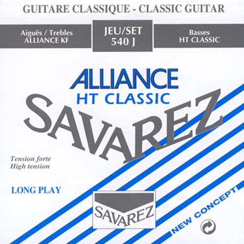 Savarez 540J Alliance HT Classical Guitar Strings - High Tension